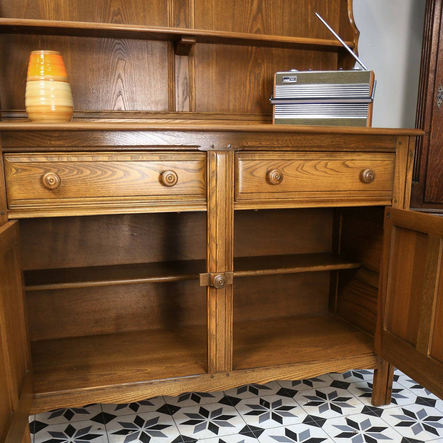 Ercol Elm Dresser Old Colonial in Golden Dawn