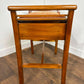 Edwardian Mahogany Piano Stool