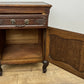 Bedside Table Vintage French Louis XVI Oak Cabinet Cupboard Nightstand LOT 6233