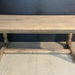 Bleached Oak Farmhouse Dining Table