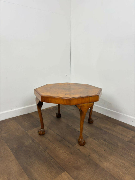 Art Deco Octagonal Claw & Ball Coffee Table