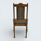 4 Old Charm Dining Chairs Widford Green Light Oak Upholstery FREE UK Delivery*