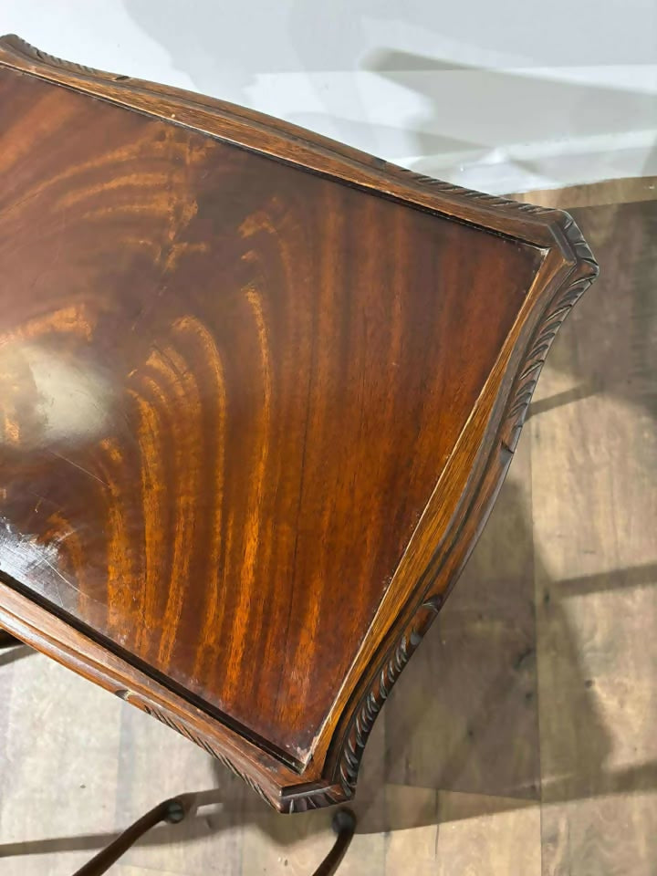 Vintage Mahogany Nest of Three Tables