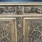 Superb French Carved Oak Sideboard