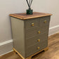 Bedside table / lamp table /side table with drawers