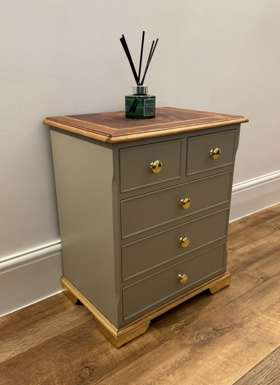 Bedside table / lamp table /side table with drawers