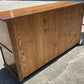 Quality English Distressed Epicormic Ipswich Oak Style Dresser Base Sideboard