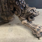 French Carved Oak Hunting Table