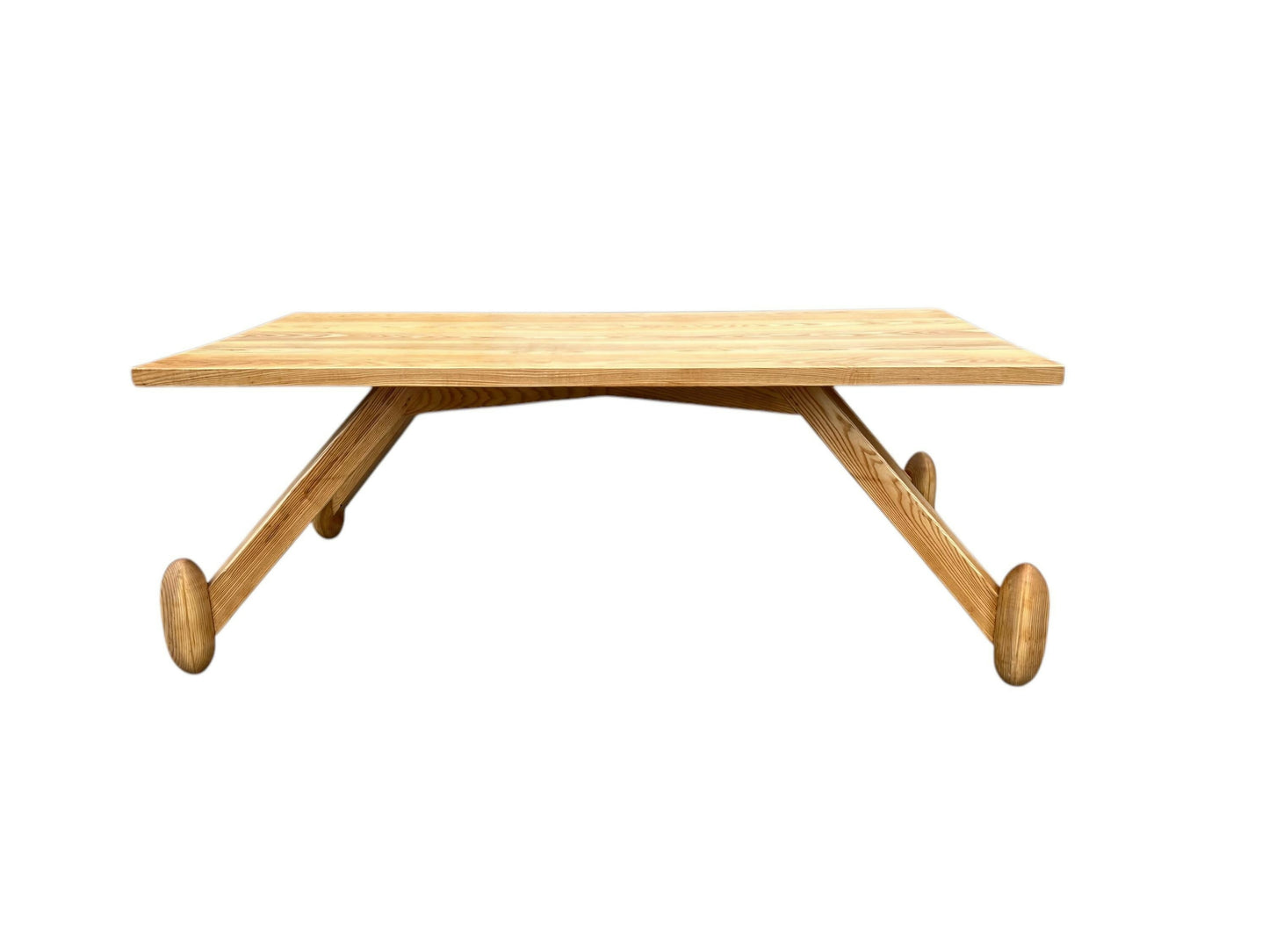 Solid Ash dining table by Matthew Stanwix