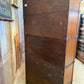 Antique Globe Wernicke Oak Five Stacking Modular Barristers Solicitors Office Glazed Bookcase Cabinet, c1930