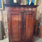 Antique French Fruitwood Armoire Housekeeper’s Cupboard, C 1790