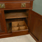 Mahogany Arts & Crafts Sideboard Buffet with Mirror Back Top