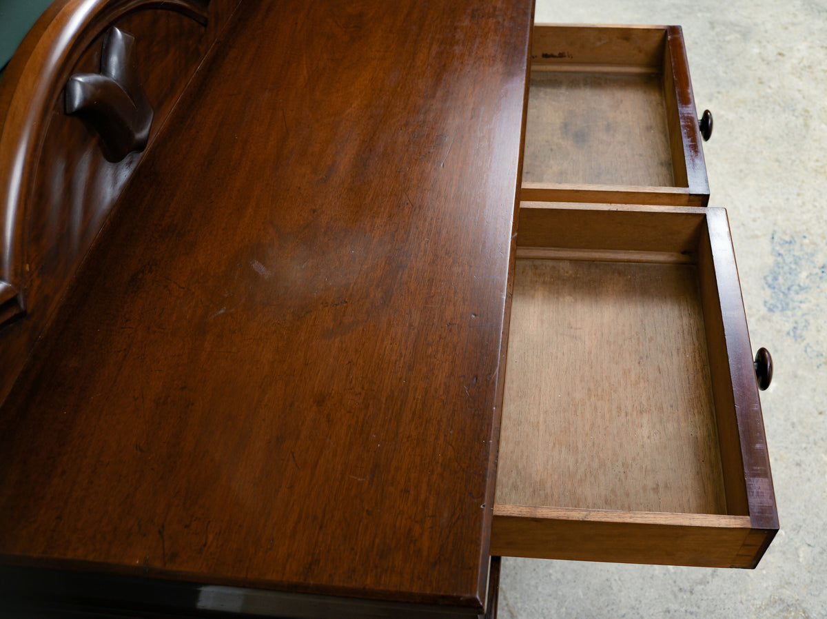 Victorian Mahogany Hall Console Table - Washstand - Bathroom Vanity Converison?