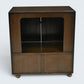 Ercol Mural TV Video Cabinet Windsor Range Dark Finish FREE UK Delivery