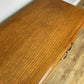 Chest of Drawers Vintage French Louis Oak 2 Drawers Carved Cabinet LOT 6232