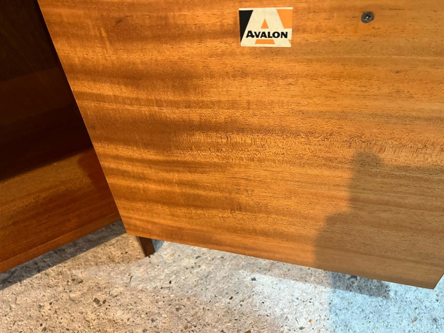 Vintage Teak Bedside Cabinet By Avalon Circa 1960’s