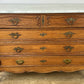 Chest of Drawers Antique French Oak Marble Top 5 Drawers Carved Cabinet LOT 6279