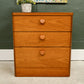 Small Stag Cantata Chest of Drawers / Bedside Drawers - Mid Century