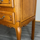 Dressing Table with Mirror Vintage French Louis Oak Vanity Makeup Table LOT 2757