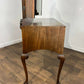 Vintage Walnut Veneered Triptych Mirror Dressing Table