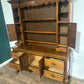 Vintage Oak Dresser With Rack