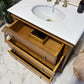 Oak Bureau Vintage Vanity Unit