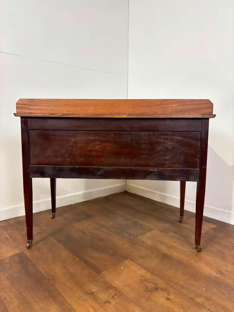 Edwardian Mahogany Inlaid Washstand