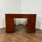 Victorian Mahogany Twin Pedestal Knee Hole Desk