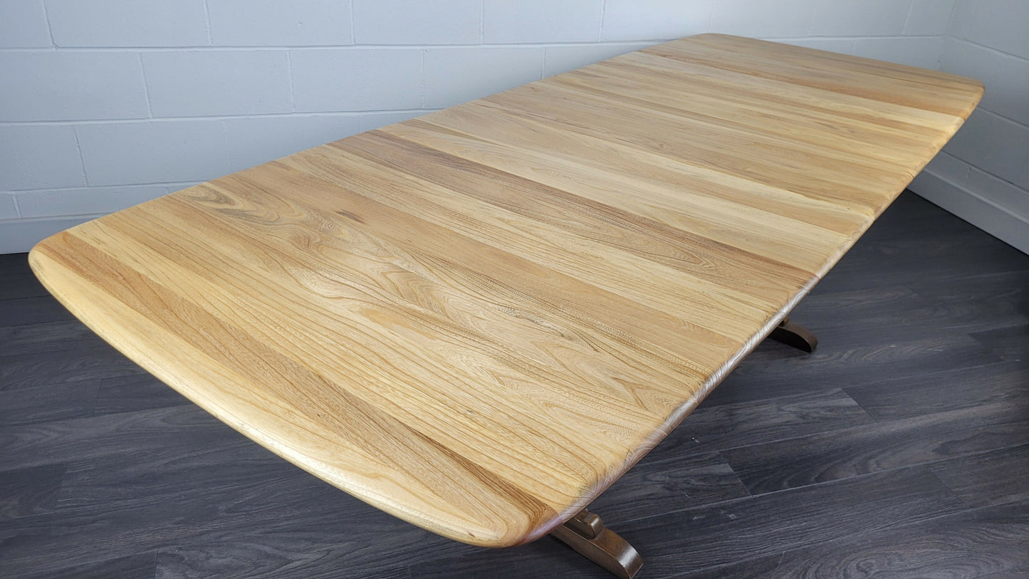 Ercol Grand Refectory Dining Table, 1990s