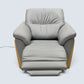 Ercol Electric Reclining Armchair From Grey Leather Enna Range FREE UK Delivery*
