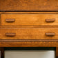 Vintage Oak Bureau Writing Desk - 1930s - 1940s