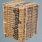 Large Antique Wicker Log Basket