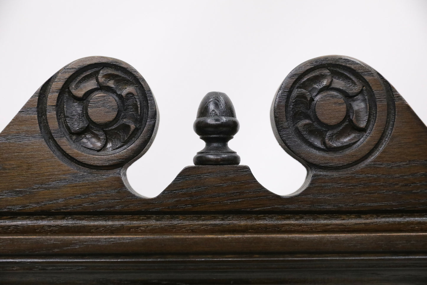 Old Charm Oak Hanging Corner Display Cabinet in Jacobean Brown FREE UK Delivery. SBR9643/0910D