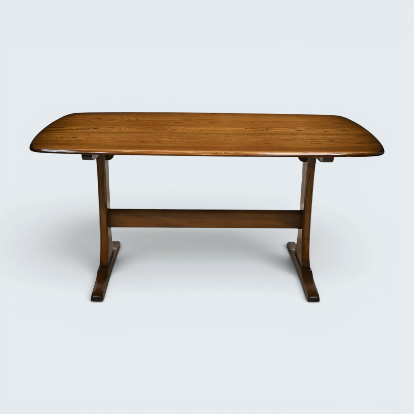 Ercol Refectory Dining Table Plank Top Model 822 In Golden Dawn FREE UK Delivery