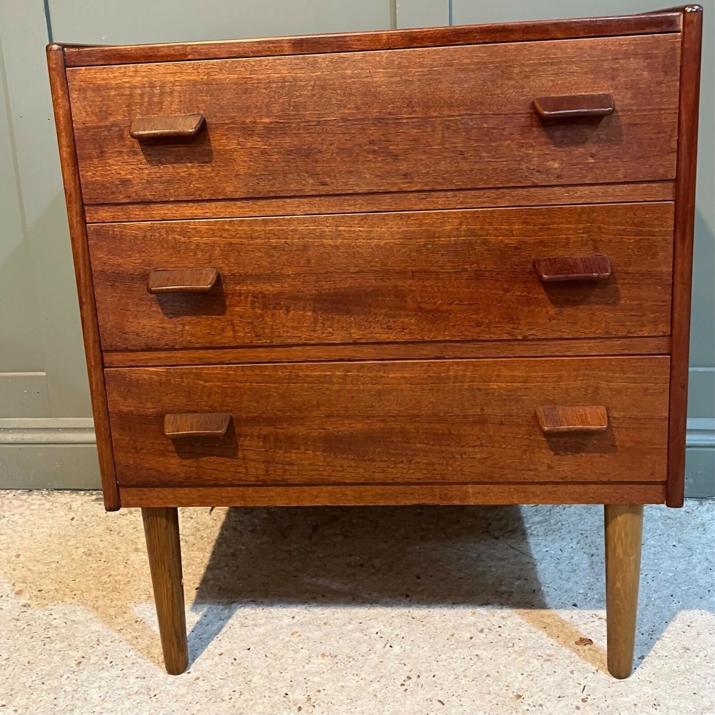 Danish Teak Chest Of Drawers By Carl Aage Skov For Munch Mobler 1956