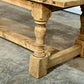 Characterful Bleached Oak Farmhouse Dining Table