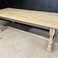 Large Oak Farmhouse Dining Table