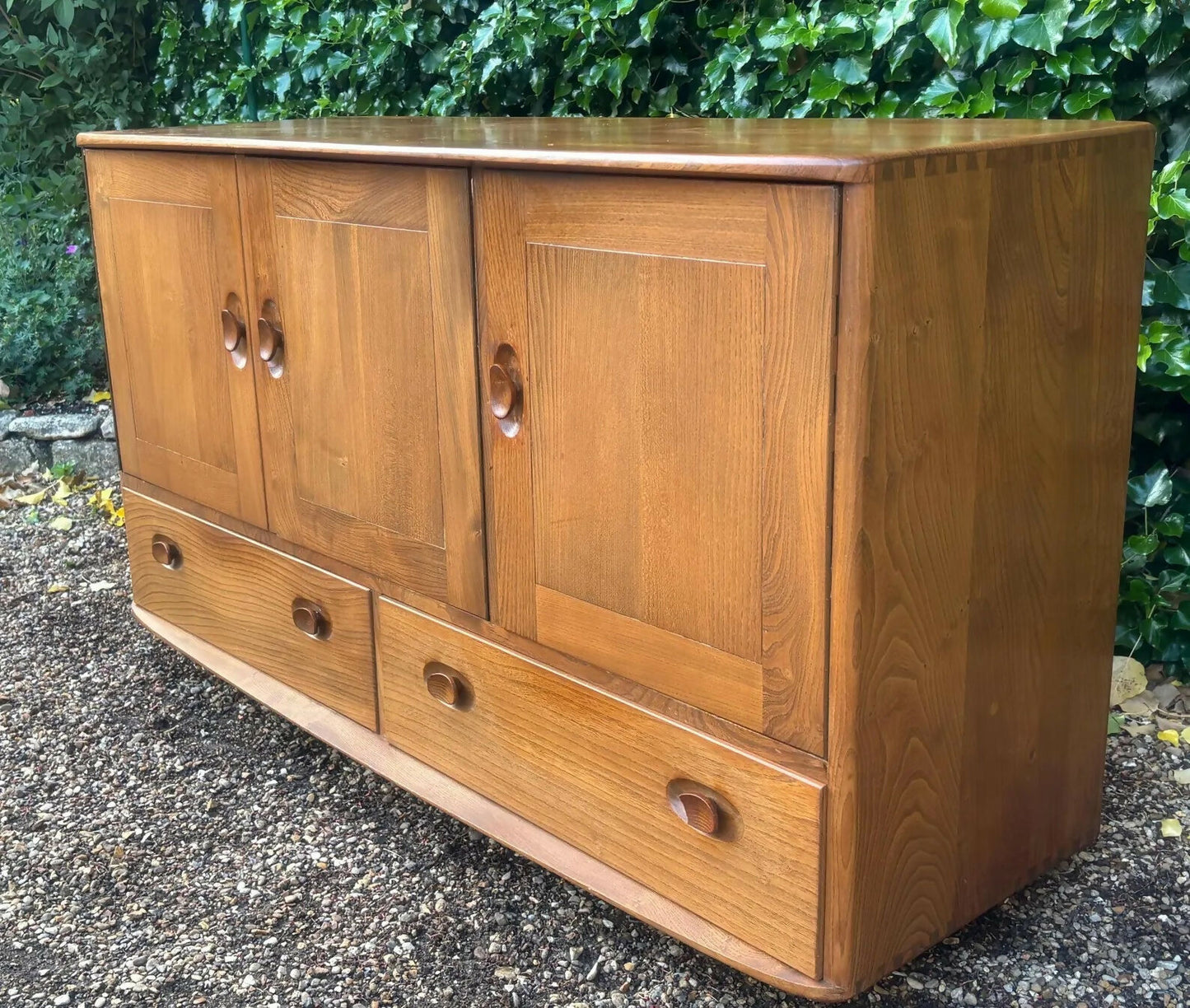Mid Century Ercol Windsor Elm Sideboard