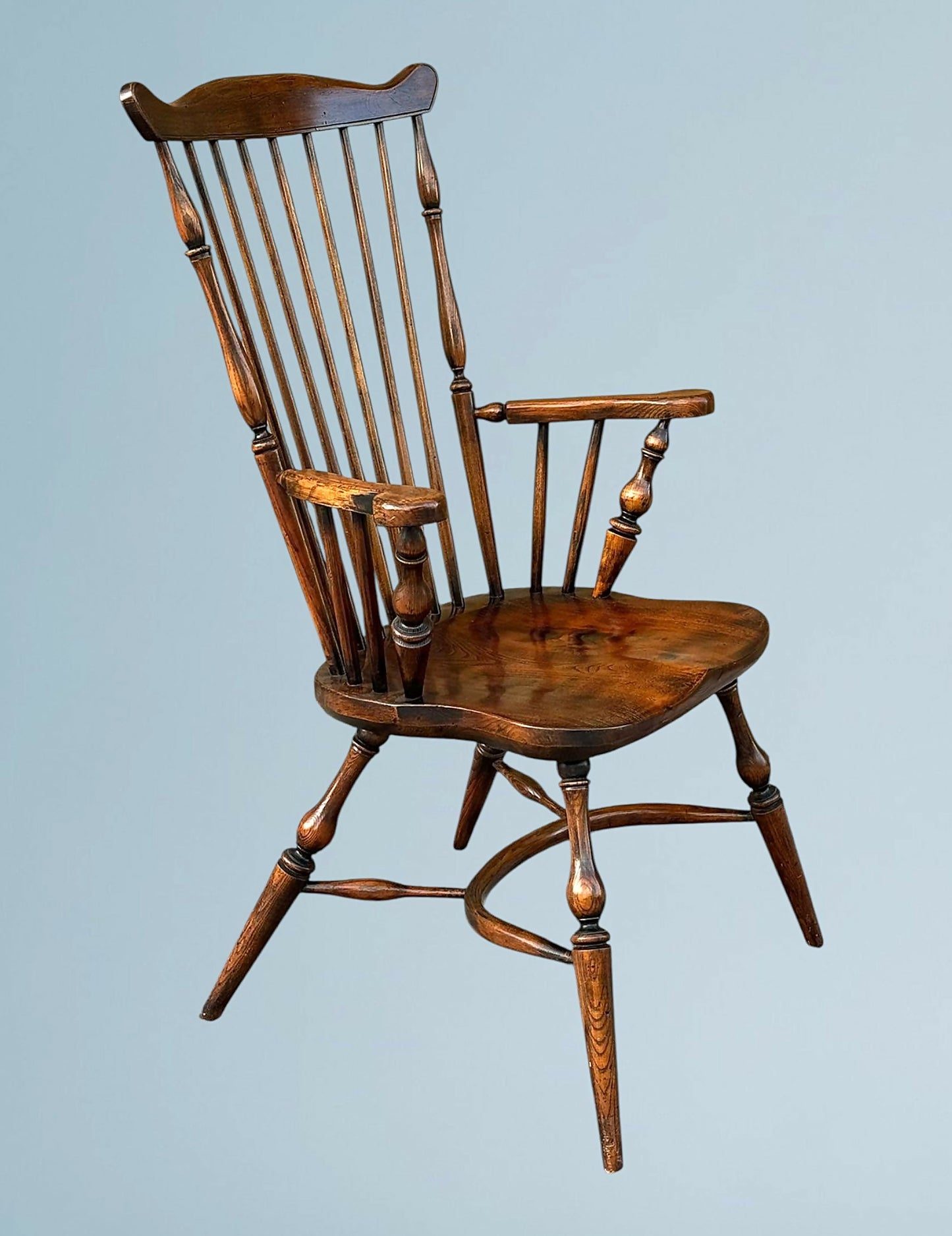 Elm Comb Back Windsor Chair