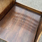 Pair Of Vintage Oak Mid Century Lounge Armchairs