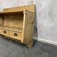 Rustic Reclaimed Timber Wall Shelf Unit 3 Drawers