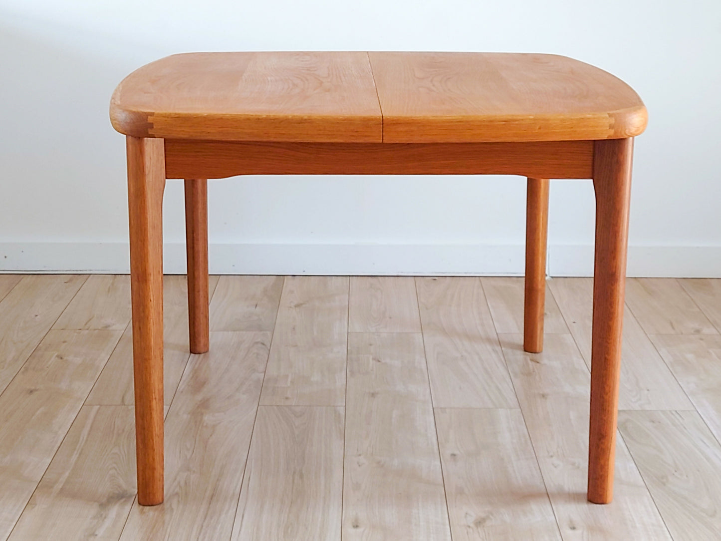 Mid century retro Danish oak dining table
