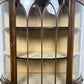 Vintage Walnut Bow Front Display Cabinet