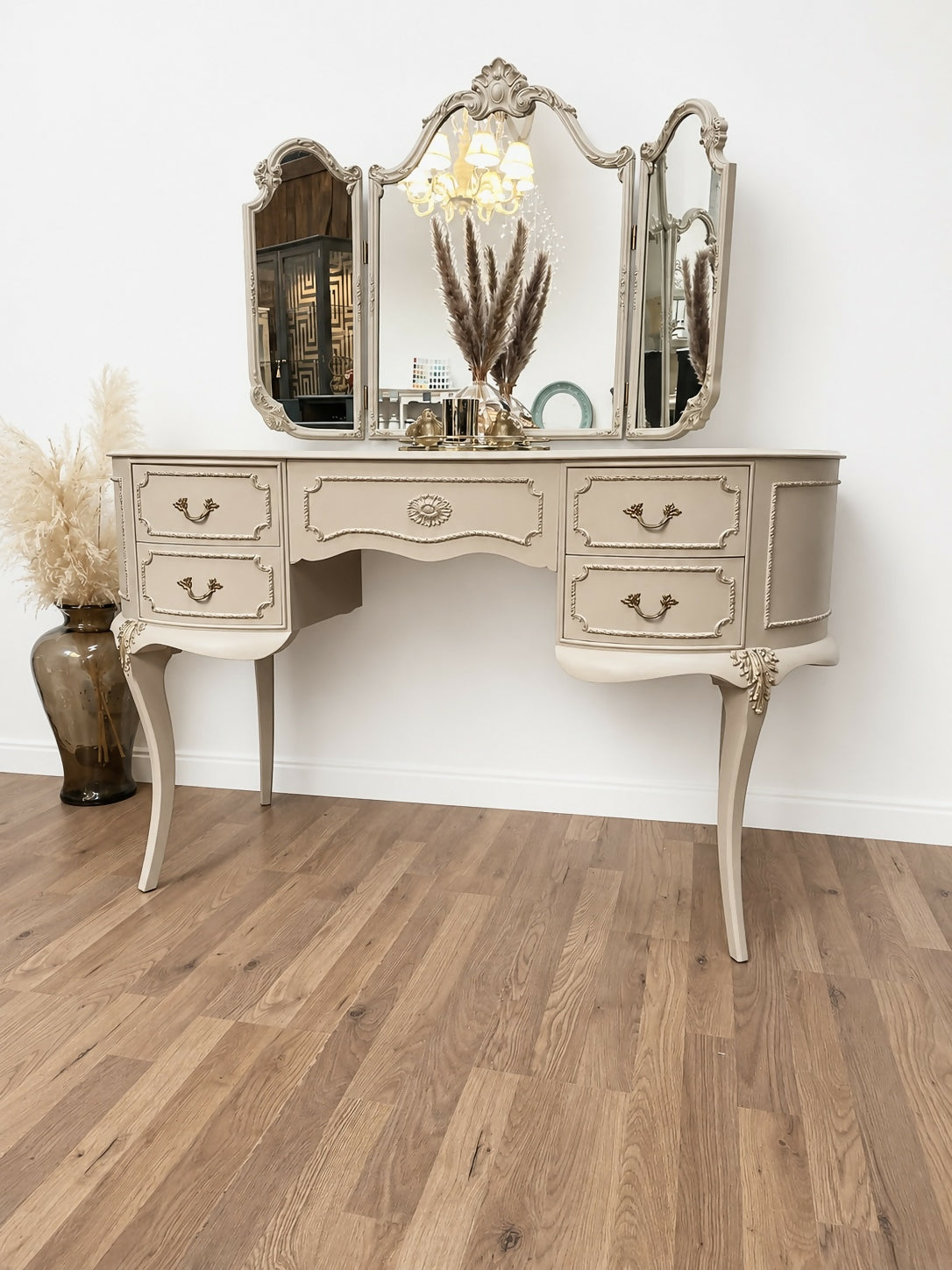 French Louis Style Olympus Dressing Table by Harrods