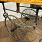 Victorian Wooden & Cast Iron Coffin Cart
