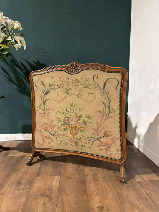 Edwardian Tapestry Framed Large Fire Screenz