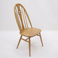 4 Ercol Windsor Swan Bow Back Dining Chairs Light Finish FREE UK Delivery. SBR9279/2506D