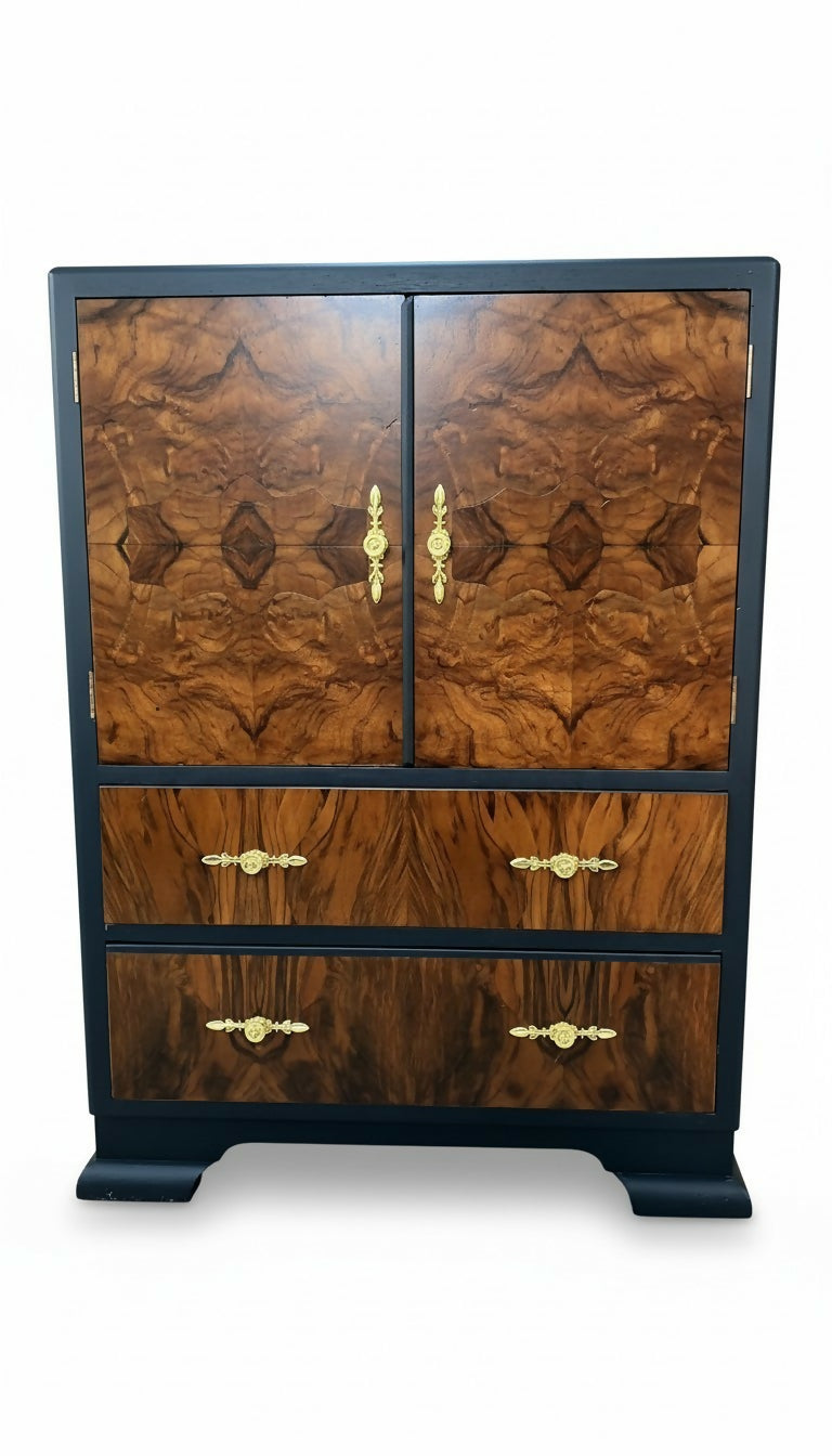 Upcycled 1940's Art Deco Tallboy