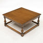 Ercol Square Low Coffee Table in Golden Dawn Finish 69cm Square FREE UK Delivery