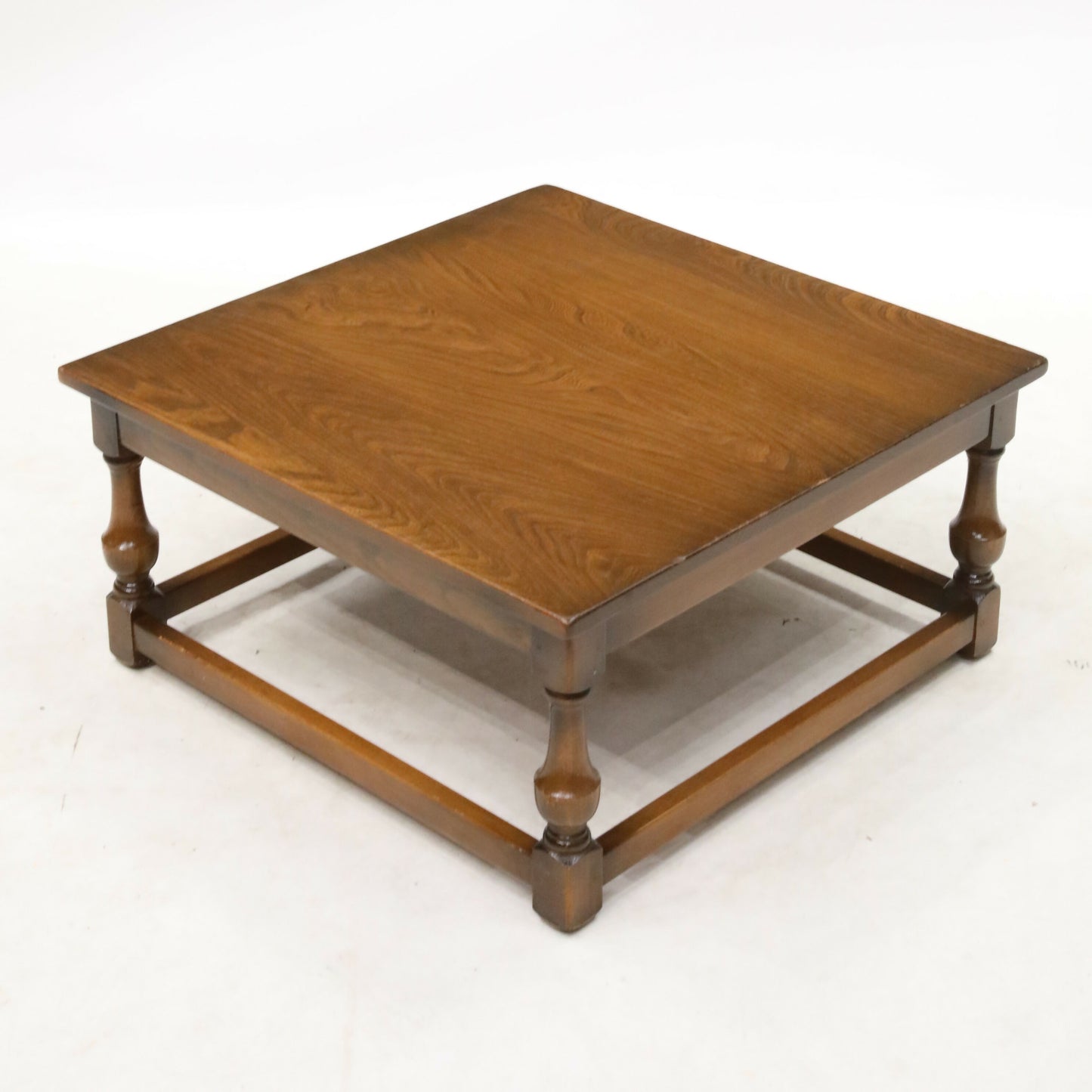 Ercol Square Low Coffee Table in Golden Dawn Finish 69cm Square FREE UK Delivery
